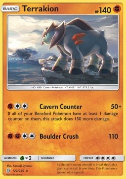 Terrakion - Unified Minds #122/236