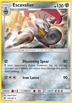Escavalier - Unified Minds #142/236