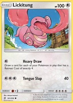 Lickitung - Unified Minds #161/236