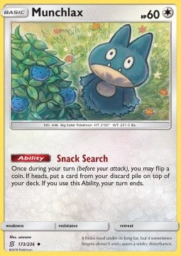 Munchlax - Unified Minds #173/236