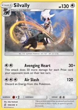 Silvally - Unified Minds #184/236