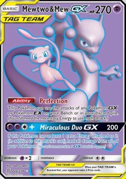 Mewtwo & Mew GX - Unified Minds #222/236