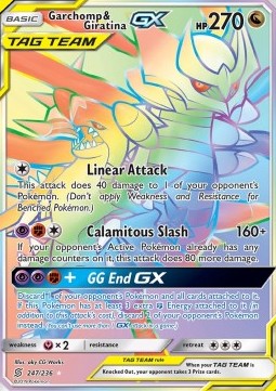 Garchomp & Giratina GX - Unified Minds #247/236