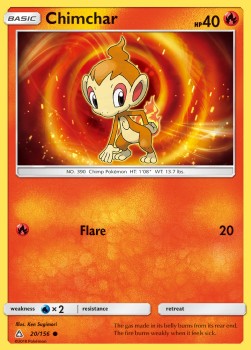 Chimchar - Ultra Prism #20/156