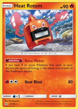 Heat Rotom Ultra Prism #24/156