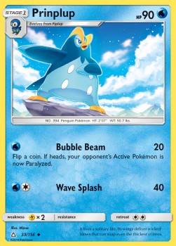 Prinplup - Ultra Prism #33/156