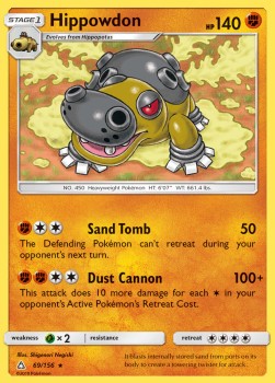 Hippowdon - Ultra Prism #69/156