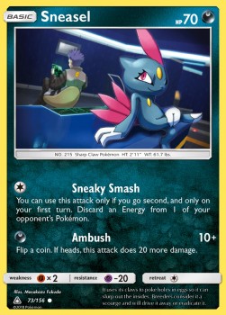 Sneasel - Ultra Prism #73/156