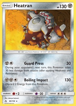 Heatran - Ultra Prism #88/156