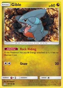 Gible - Ultra Prism #97/156