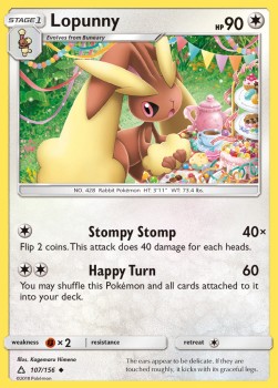 Lopunny - Ultra Prism #107/156