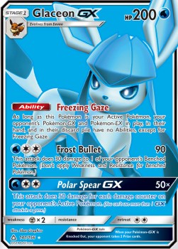 Glaceon GX - Ultra Prism #141/156
