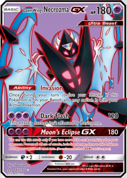 Dawn Wings Necrozma GX Ultra Prism #143/156