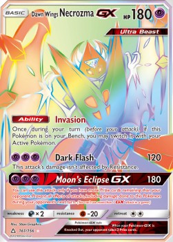 Dawn Wings Necrozma GX Ultra Prism #161/156