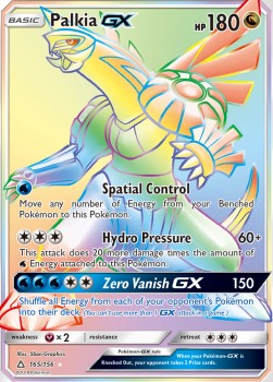Palkia GX - Ultra Prism #165/156