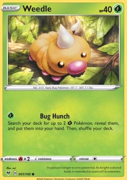 Weedle - Vivid Voltage #1/185