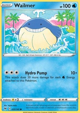 Wailmer - Vivid Voltage #31/185