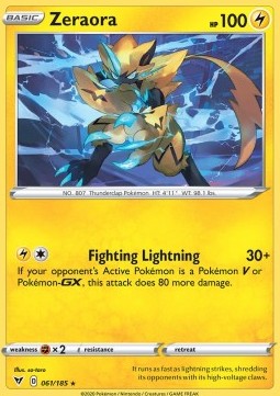 Zeraora - Vivid Voltage #61/185