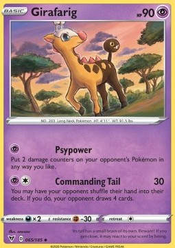 Girafarig - Vivid Voltage #65/185