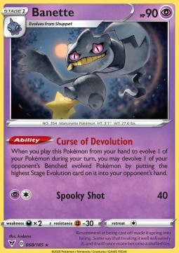 Banette - Vivid Voltage #68/185