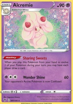 Alcremie - Vivid Voltage #81/185