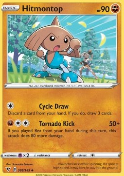 Hitmontop - Vivid Voltage #88/185