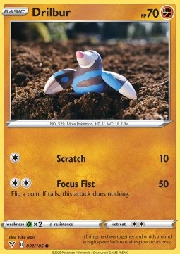 Drilbur - Vivid Voltage #91/185