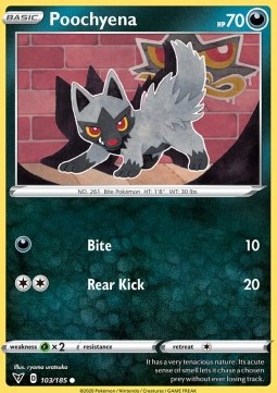 Poochyena - Vivid Voltage #103/185