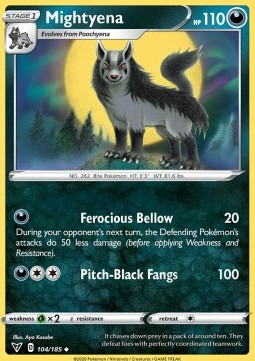 Mightyena - Vivid Voltage #104/185