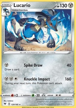 Lucario - Vivid Voltage #120/185