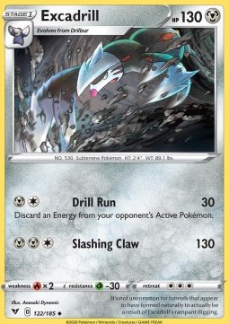 Excadrill - Vivid Voltage #122/185