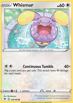 Whismur - Vivid Voltage #135/185