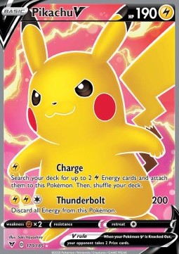 Pikachu V - Vivid Voltage #170/185