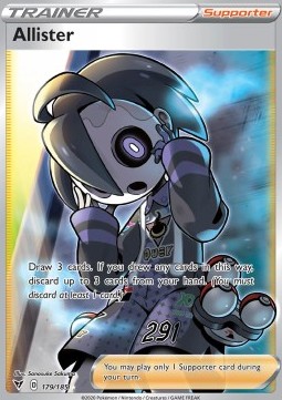 Allister - Vivid Voltage #179/185