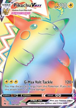 Pikachu VMAX - Vivid Voltage #188/185