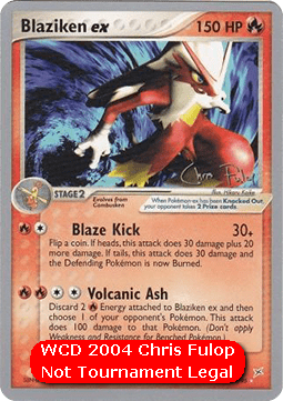 Blaziken ex - WCD 2004 #89