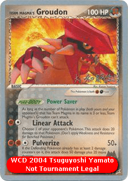 Team Magma's Groudon WCD 2004 #9