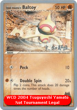 Team Magma's Baltoy WCD 2004 #60