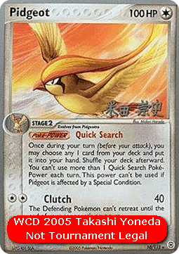 Pidgeot WCD 2005 #10