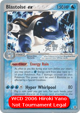 Blastoise ex - WCD 2006 #104