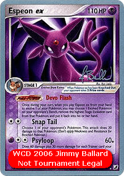 Espeon ex - WCD 2006 #102