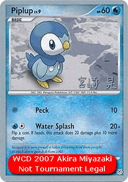 Piplup Lv.9 WCD 2007 #093