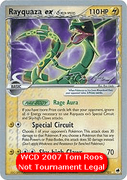 Rayquaza ex δ Delta Species - WCD 2007 #097