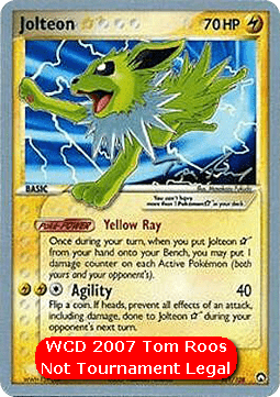 Jolteon Gold Star WCD 2007 #101