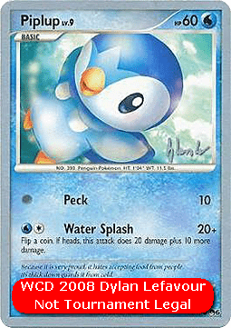 Piplup Lv.9 WCD 2008 #15