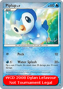 Piplup Lv.9 WCD 2008 #03