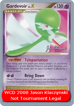 Gardevoir LV.X WCD 2008 #131