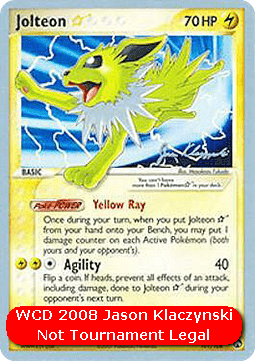 Jolteon Gold Star WCD 2008 #101