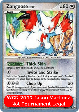 Zangoose Lv.29 WCD 2009 #066