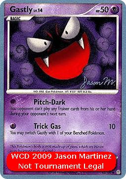 Gastly Lv.14 WCD 2009 #062